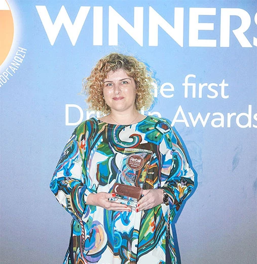 elena karagianni Bronze award for OliVchicken® by Aggelakis S.A. at the Retail Business Awards 2020