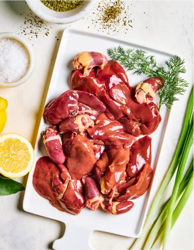 Chicken offal